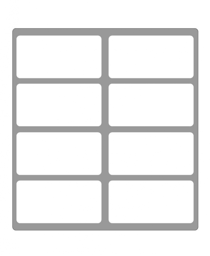 Self Adhesive Label 50mm X 100mm [White]